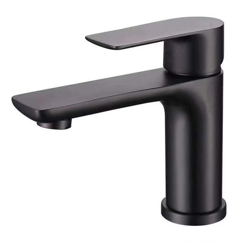 Lisslune | Modern Vessel Faucet Copper Single Handle Low Arc Vessel Faucet for Home