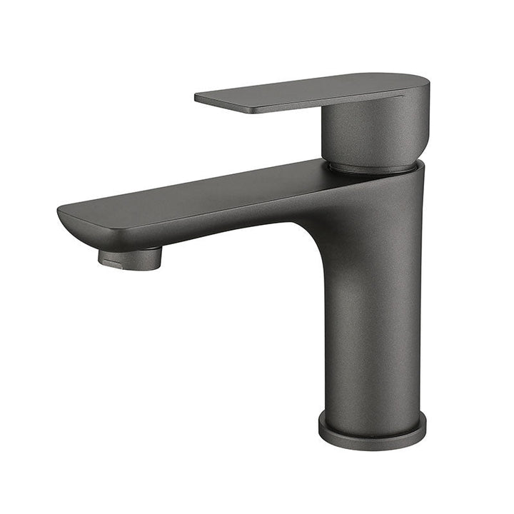 Lisslune | Modern Vessel Faucet Copper Single Handle Low Arc Vessel Faucet for Home