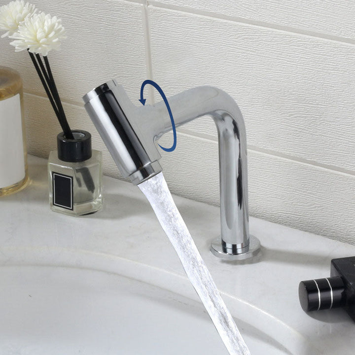 Lisslune | Modern Style Sink Faucet Swivel Spout Bathroom Faucet