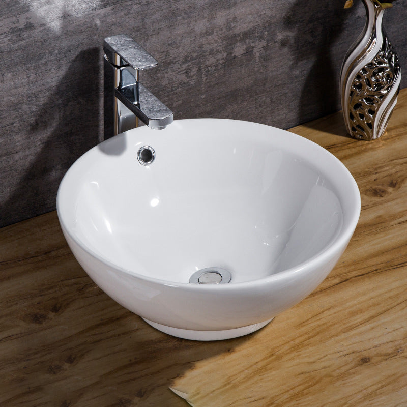 Lisslune | Modern Basin Solid Color Porcelain Sink