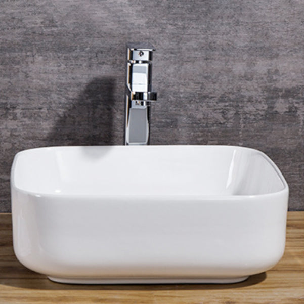 Lisslune | Modern Basin Solid Color Porcelain Sink