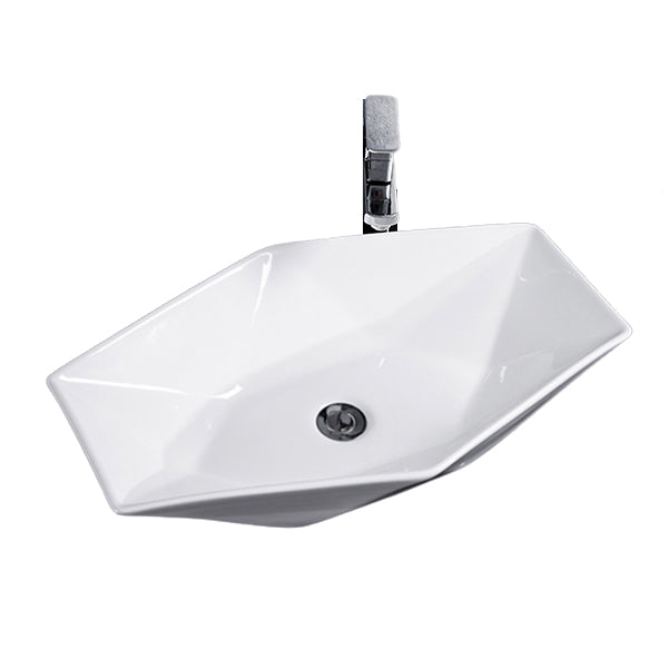 Lisslune | Modern Basin Solid Color Porcelain Sink