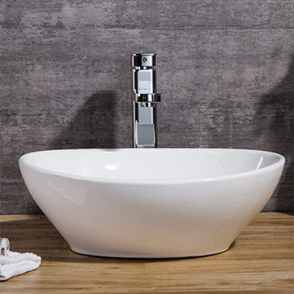 Lisslune | Modern Basin Solid Color Porcelain Sink
