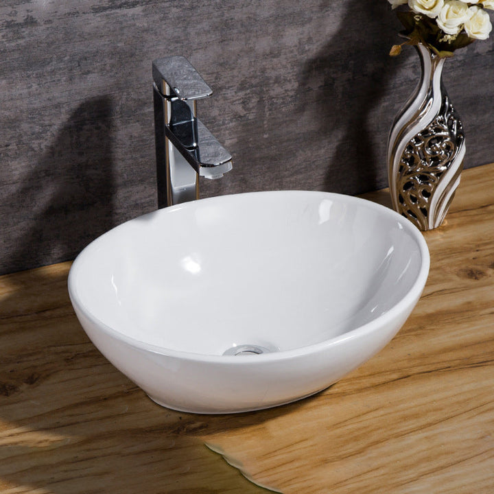 Lisslune | Modern Basin Solid Color Porcelain Sink