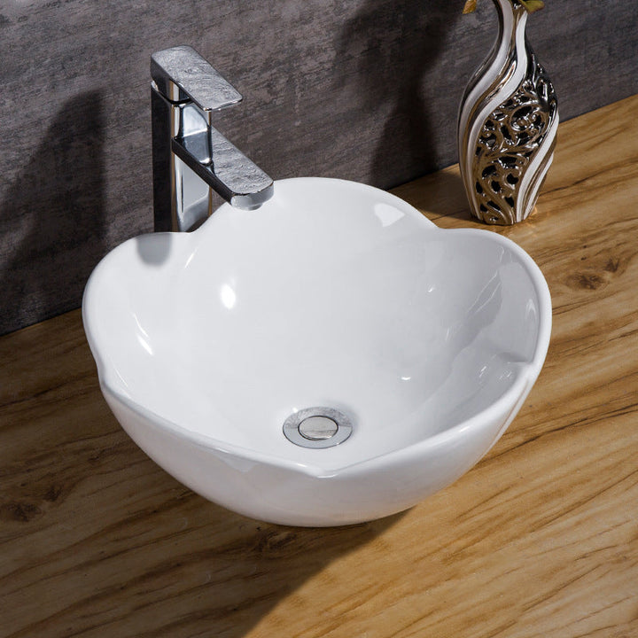 Lisslune | Modern Basin Solid Color Porcelain Sink