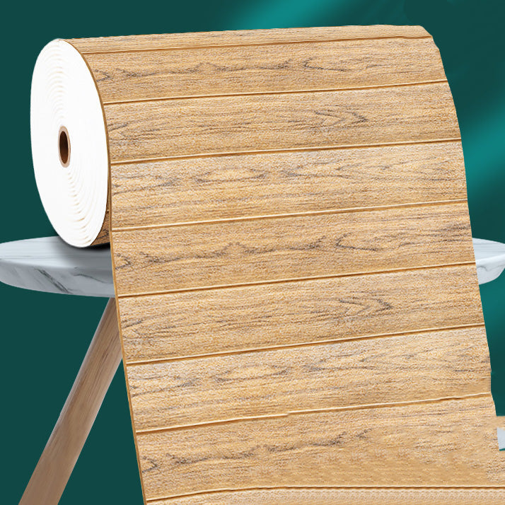 Lisslune | Modern Tin Back Panel 3D Wall Ceiling Wood Grain Design
