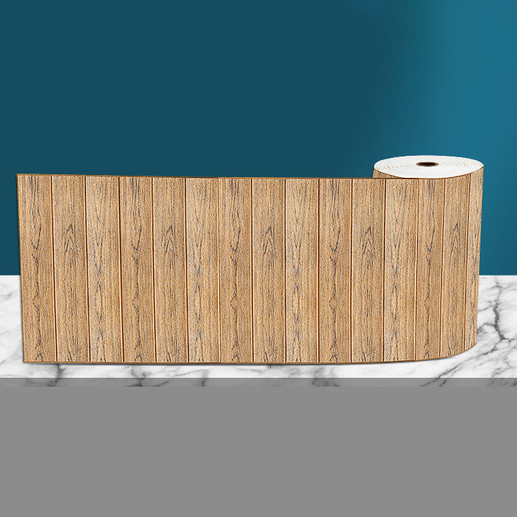 Lisslune | Modern Tin Back Panel 3D Wall Ceiling Wood Grain Design