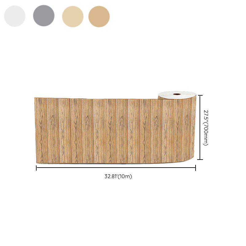 Lisslune | Modern Tin Back Panel 3D Wall Ceiling Wood Grain Design