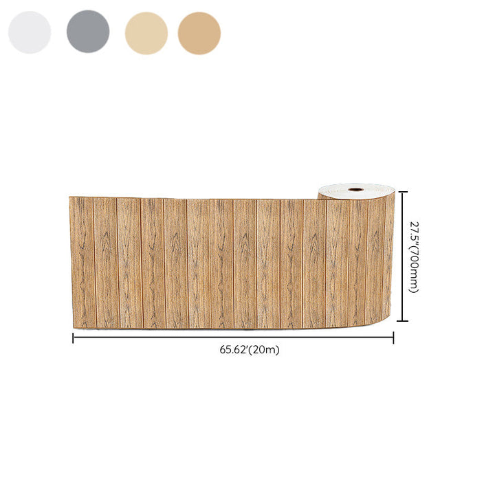 Lisslune | Modern Tin Back Panel 3D Wall Ceiling Wood Grain Design