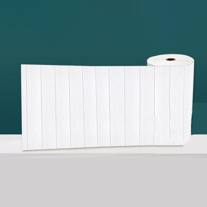 Lisslune | Modern Pearl Wainscoting PVC Wall Access Panel Peel and Stick Foam Trim