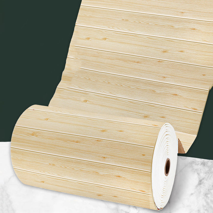 Lisslune | Modern Pearl Wainscoting PVC Wall Access Panel Peel and Stick Foam Trim