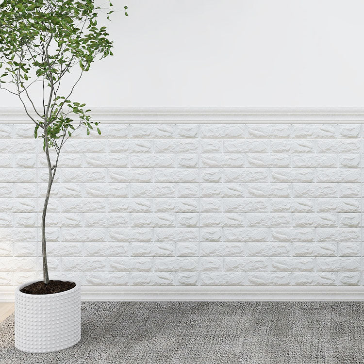 Lisslune | Modern Baseboards 3D Embossing Baseboard PVC Stereo Base Set of 1