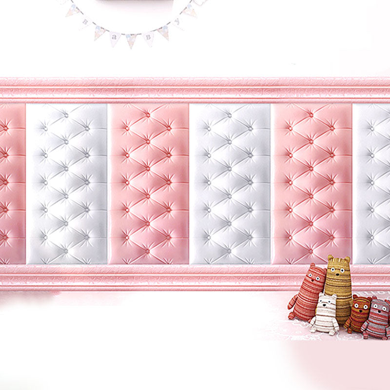 Lisslune | Modern Baseboards 3D Embossing Baseboard PVC Stereo Base Set of 1