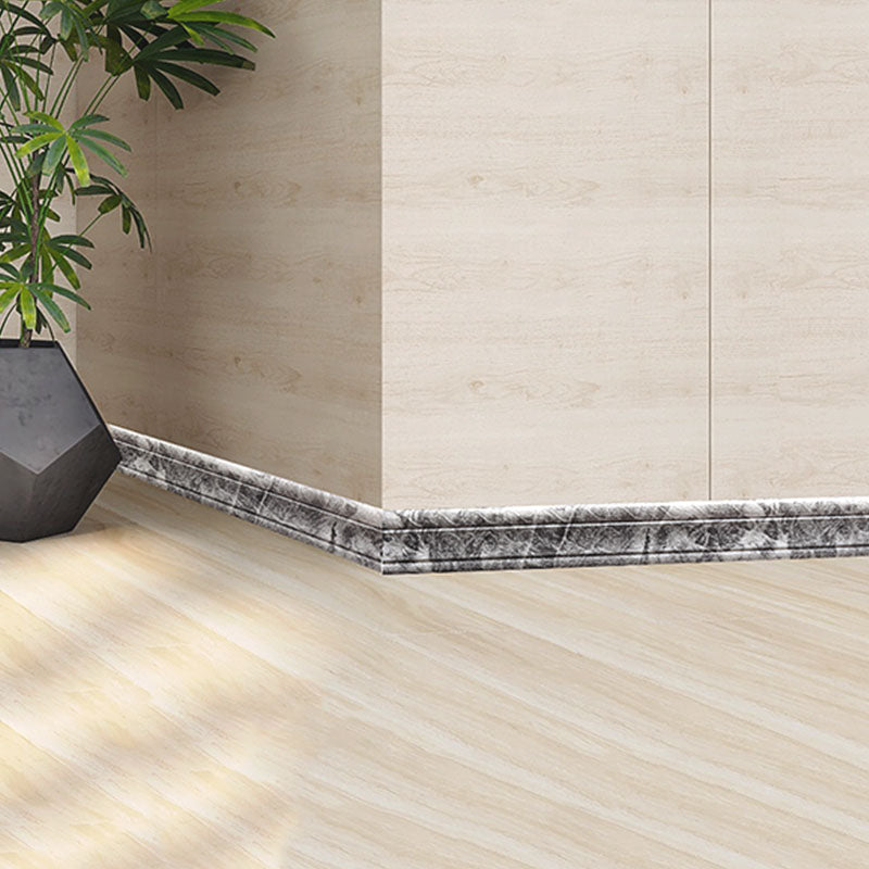 Lisslune | Modern Baseboards 3D Embossing Baseboard PVC Stereo Base Set of 1