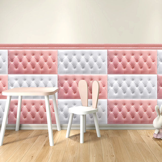 Lisslune | Modern Baseboards 3D Embossing Baseboard PVC Stereo Base Set of 1