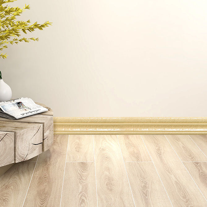 Lisslune | Modern Baseboards 3D Embossing Baseboard PVC Stereo Base Set of 1