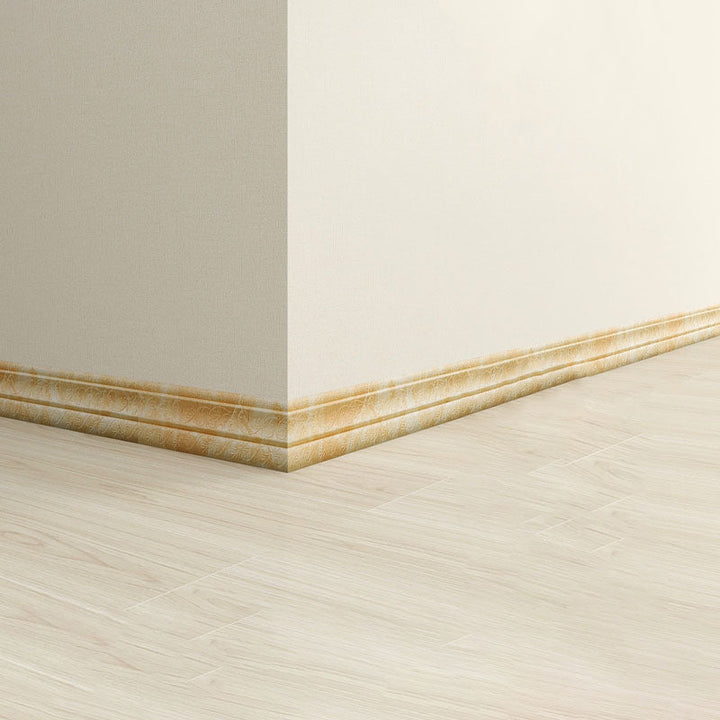 Lisslune | Modern Baseboards 3D Embossing Baseboard PVC Stereo Base Set of 1
