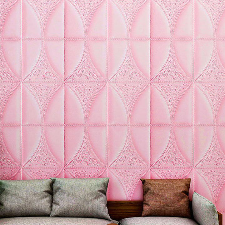 Lisslune | Contemporary Wall Plank 3D Brick Wall Panels Waterproof Set of 10