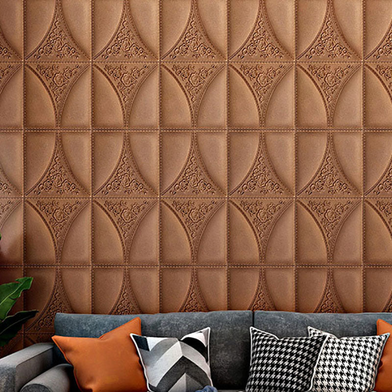 Lisslune | Contemporary Wall Plank 3D Brick Wall Panels Waterproof Set of 10