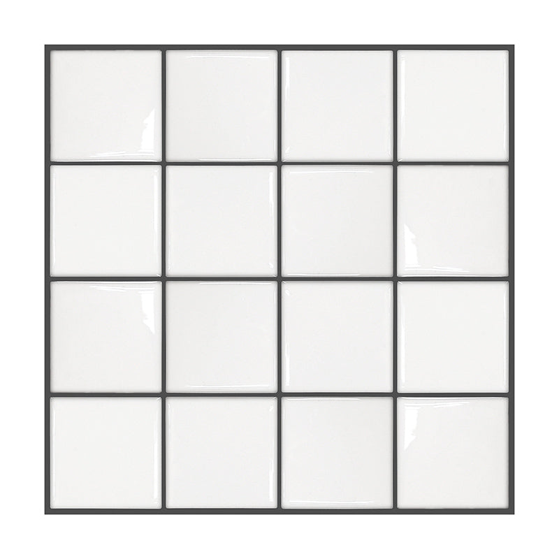 Lisslune | Pattern Matte Color Stone Peel and Stick Mosaic Tile Peel and Stick Tile Set of 2