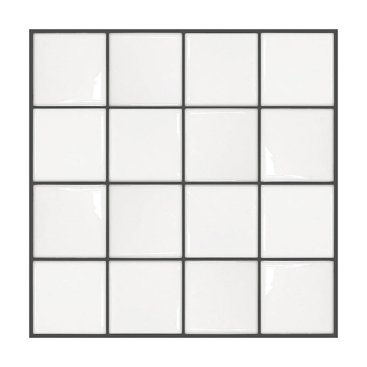 Lisslune | Pattern Matte Color Stone Peel and Stick Mosaic Tile Peel and Stick Tile Set of 2