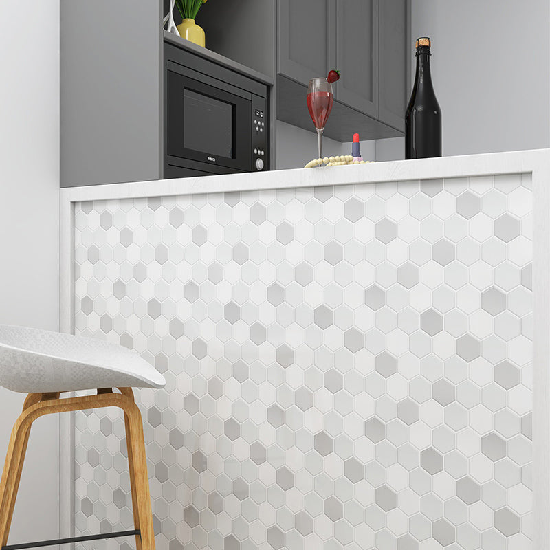 Lisslune | Mosaic tiles Removing & Sticking Tiles PVC Kitchen and Bathroom Backplate Removing and Sticking Tiles
