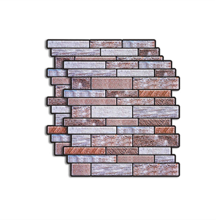 Lisslune | Mosaic tiles Removing & Sticking Tiles PVC Kitchen and Bathroom Backplate Removing and Sticking Tiles
