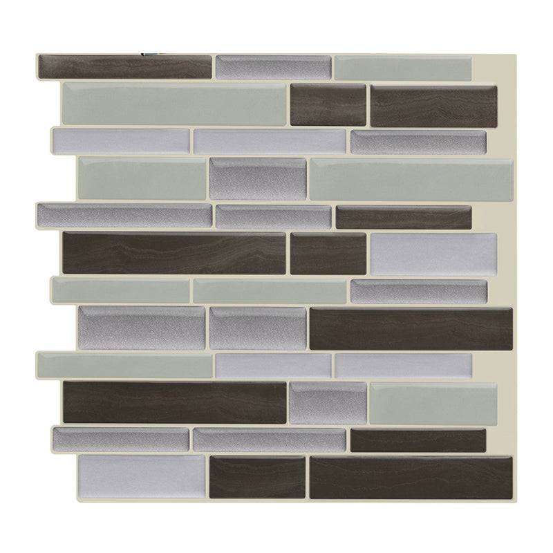 Lisslune | Floor and wall tile kitchen brick look for peeling and sticking waterproof wall tile