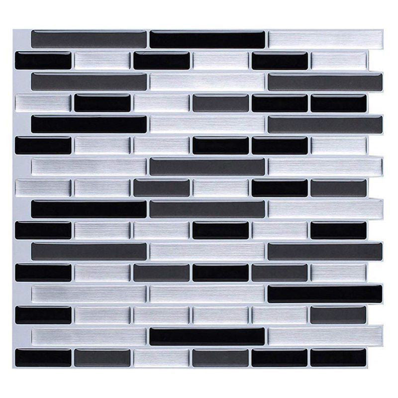Lisslune | Floor and wall tile kitchen brick look for peeling and sticking waterproof wall tile