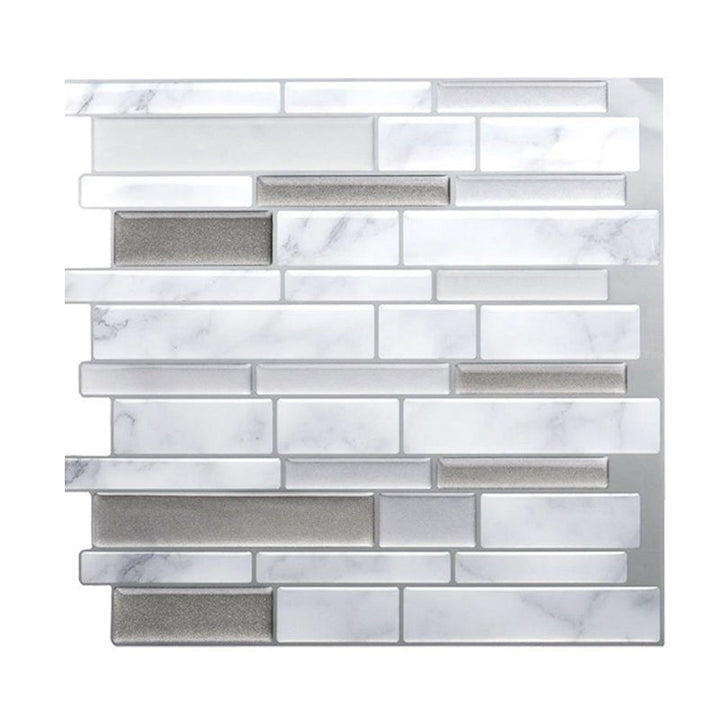 Lisslune | Floor and wall tile kitchen brick look for peeling and sticking waterproof wall tile