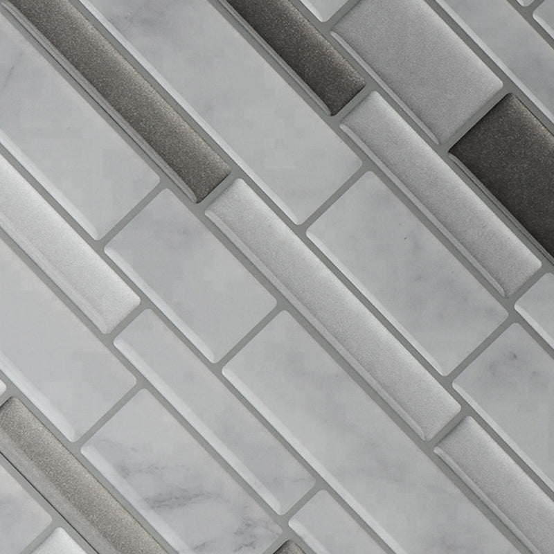 Lisslune | Floor and wall tile kitchen brick look for peeling and sticking waterproof wall tile