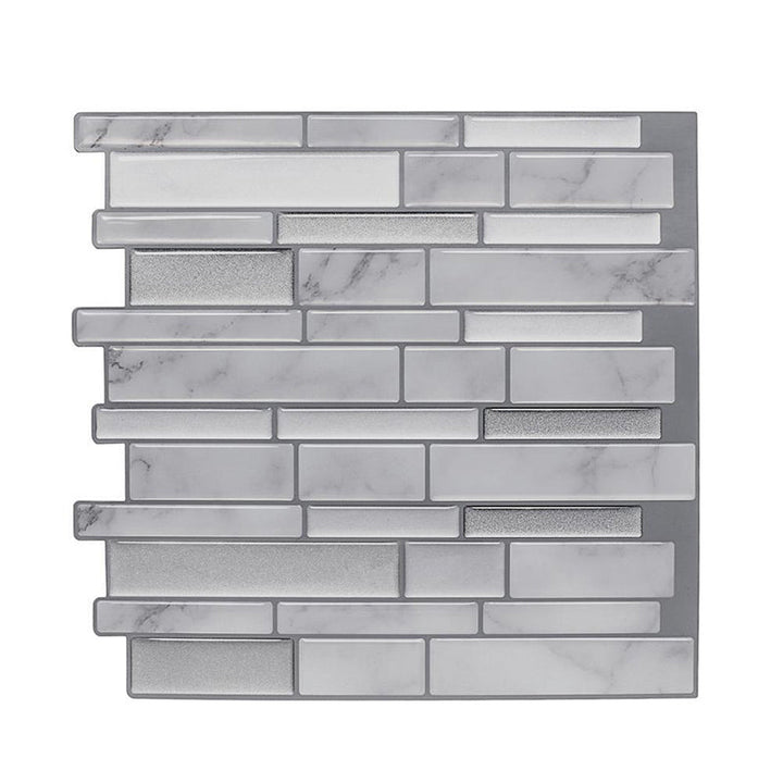 Lisslune | Floor and wall tile kitchen brick look for peeling and sticking waterproof wall tile