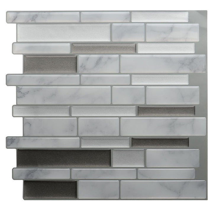 Lisslune | Floor and wall tile kitchen brick look for peeling and sticking waterproof wall tile