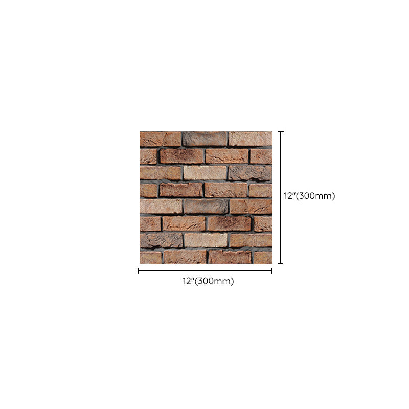 Lisslune | Modern interior wall floor tile brick look oil-resistant peel and stick tile