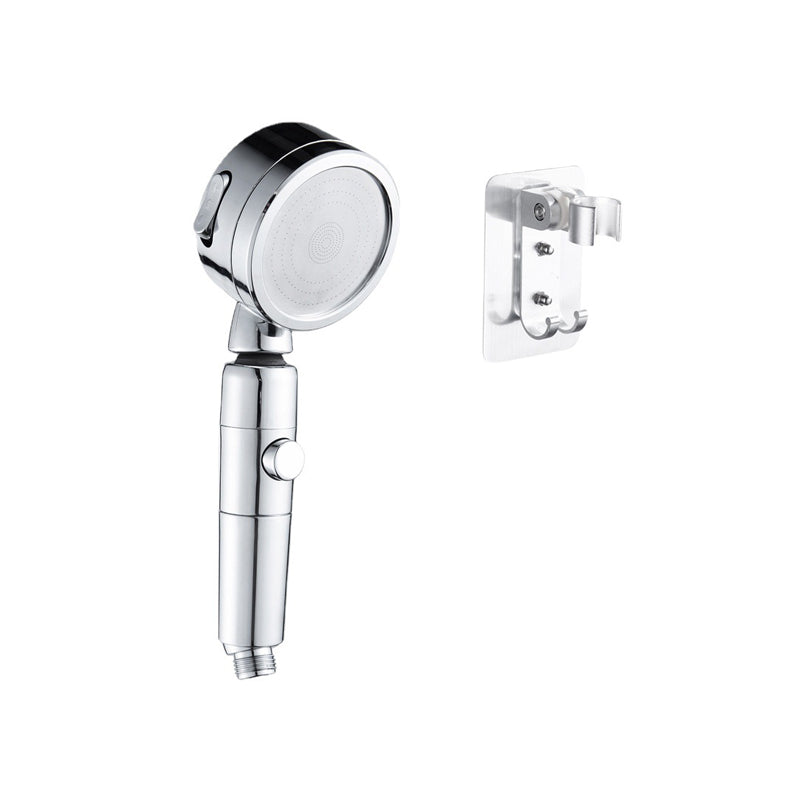 Lisslune | Contemporary Handheld Showerhead Round 3 Settings Sprayhead in Silver