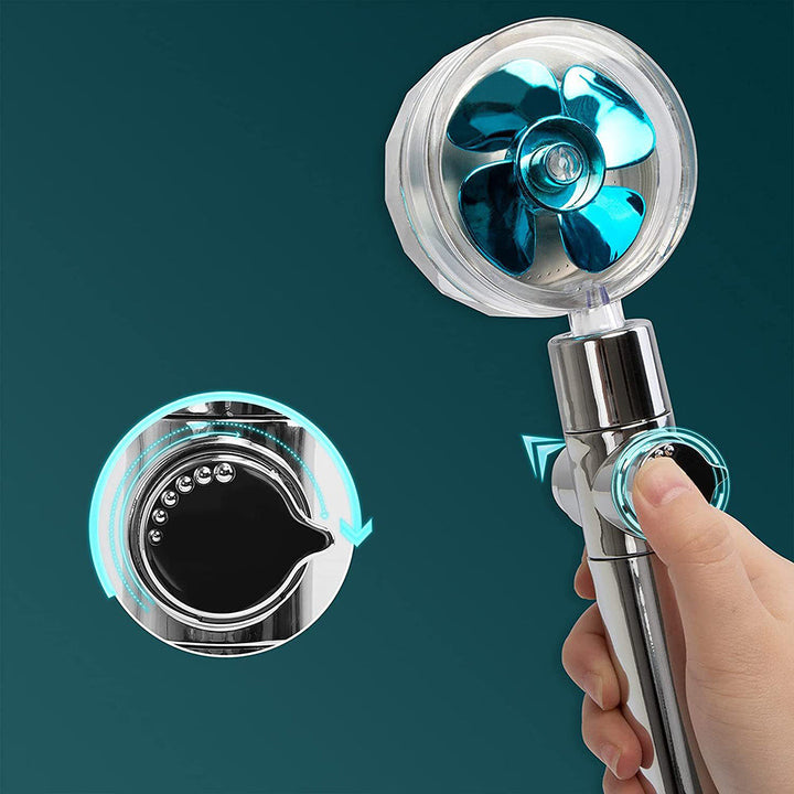 Lisslune | Contemporary Handheld Supercharged Showerhead Round 3 Adjustment Spray Head