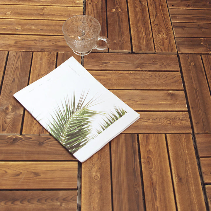Lisslune | Traditional Wood Parquet Click-Lock Non-Slip Wood Flooring