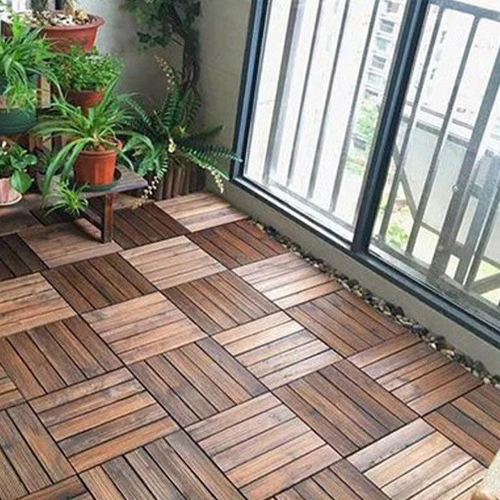 Lisslune | Traditional Wood Parquet Click-Lock Non-Slip Wood Flooring