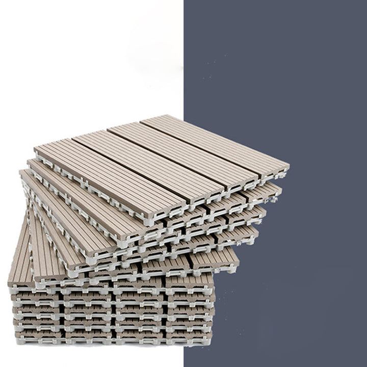 Lisslune | Traditional Floor Tiles Solid Color Click-Lock Flooring Tiles