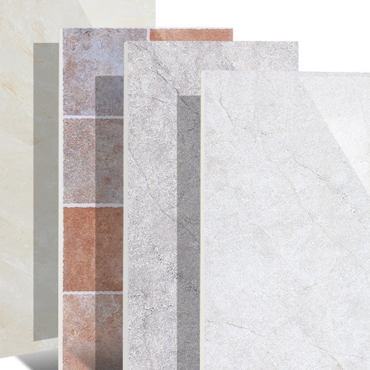 Lisslune | Modern Peel and Stick Tile Ceramic Single Plate Rectangular Peel & Stick Mosaic Tile