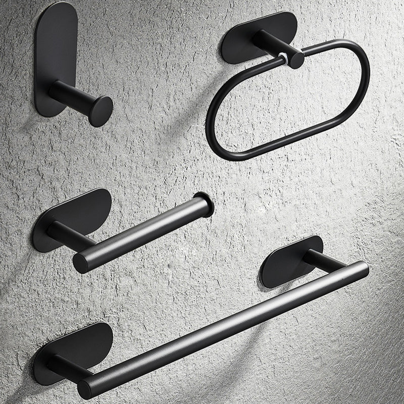 Lisslune | 4-piece traditional bathroom hardware set with towel ring/paper holder & bath towel hook
