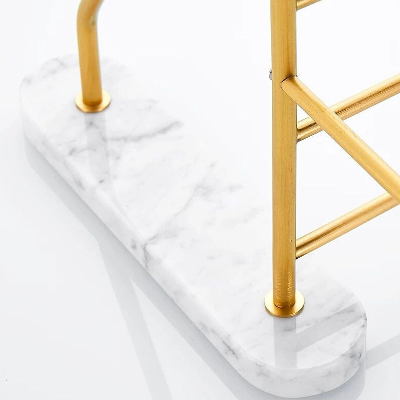 Lisslune | Modern bathroom accessories as a single piece or as a set in marble and metal