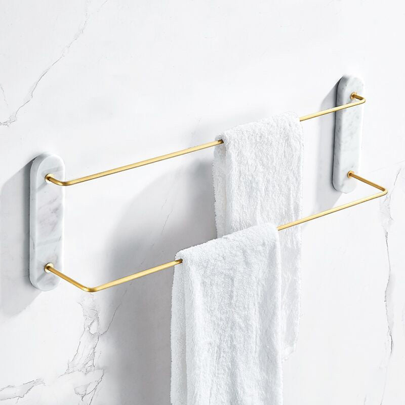 Lisslune | Modern bathroom accessories as a single piece or as a set in marble and metal