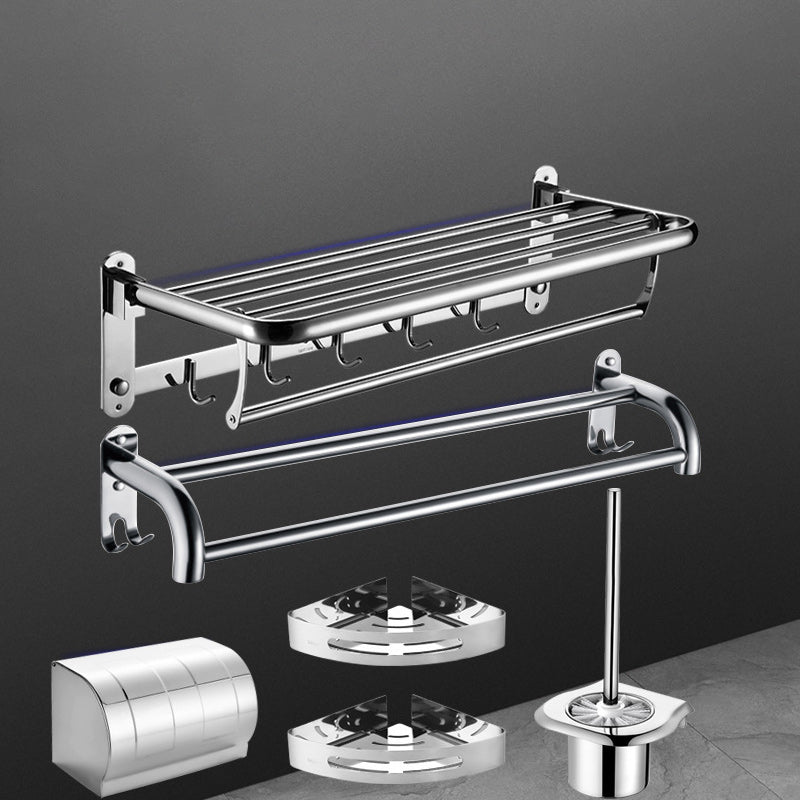 Lisslune | 6-piece stainless steel modern bathroom accessories as a single item or as a set