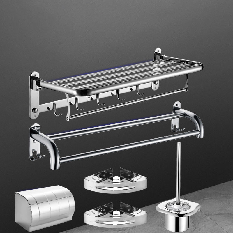Lisslune | 6-piece stainless steel modern bathroom accessories as a single item or as a set