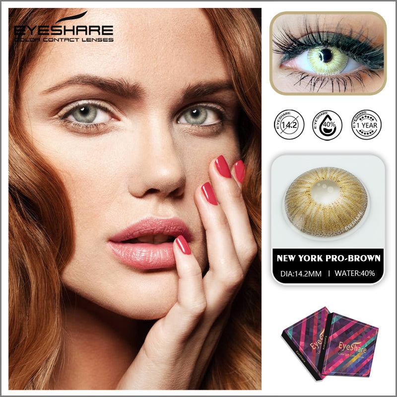Rynx NewYork Brown 14.2mm 1 Pair | 1 Year