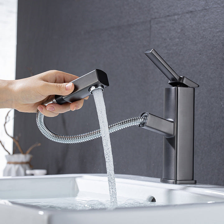 Lisslune | Glam Style Faucet Single-Handle Centerset Faucet with Swivel Spout