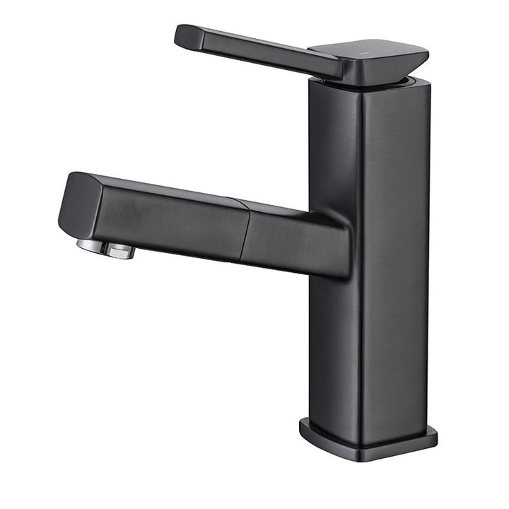 Lisslune | Glam Style Faucet Single-Handle Centerset Faucet with Swivel Spout