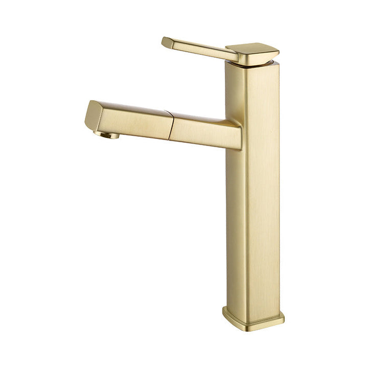 Lisslune | Glam Style Faucet Single-Handle Centerset Faucet with Swivel Spout