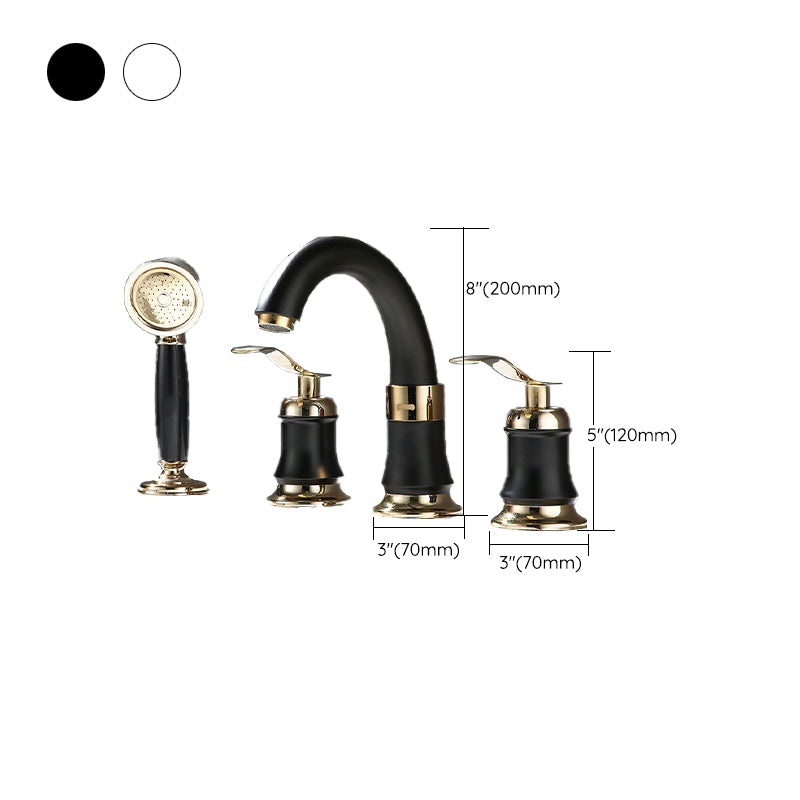 Lisslune | Modern Vessel Faucet Metal Lever Handles Low Arc Vessel Faucet for Home
